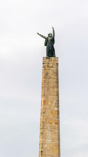 Fruska Gora monument close up